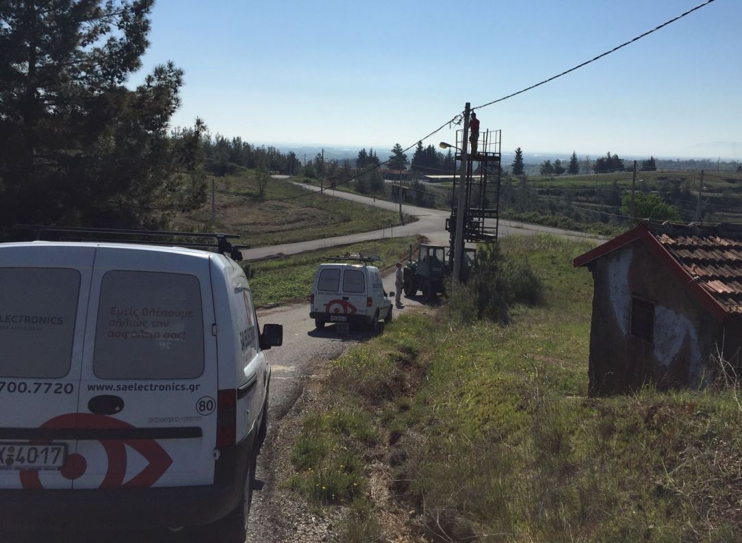 Μελέτη, εγκατάσταση Κλειστού Κυκλώματος Τηλεόρασης IP CCTV, Σύστημα Συναγερμού, Πυρανίχνευσης και Δίκτυο Οπτικών Ινών